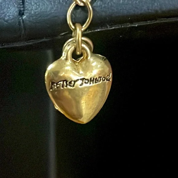 Betsey Johnson | VTG Secret Garden Lucite Flowers & Crystals - Picture 7 of 7